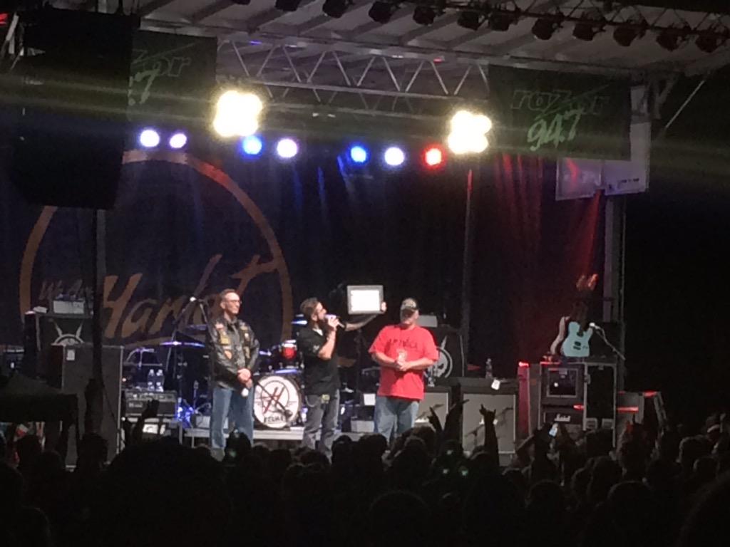 RazorWisconsin's tweet photo. Again... HUGE thanks to @VOWUSA as the beneficiaries of $1800 from ticket sales for #Edgefest15 #veteransrock http://t.co/39fuDM9BBv