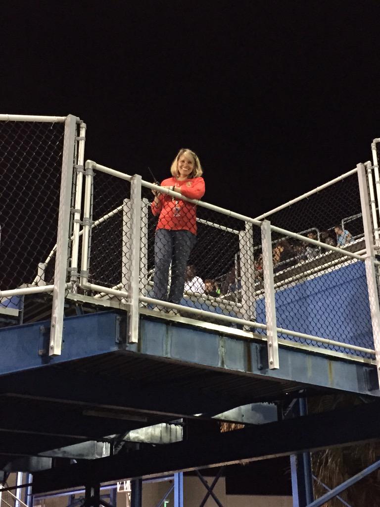 FHH_FalconFury's tweet photo. @DrVening #HoldingDown the stands at the football game! πππͺπ½ http://t.co/77dkvKa0Ns