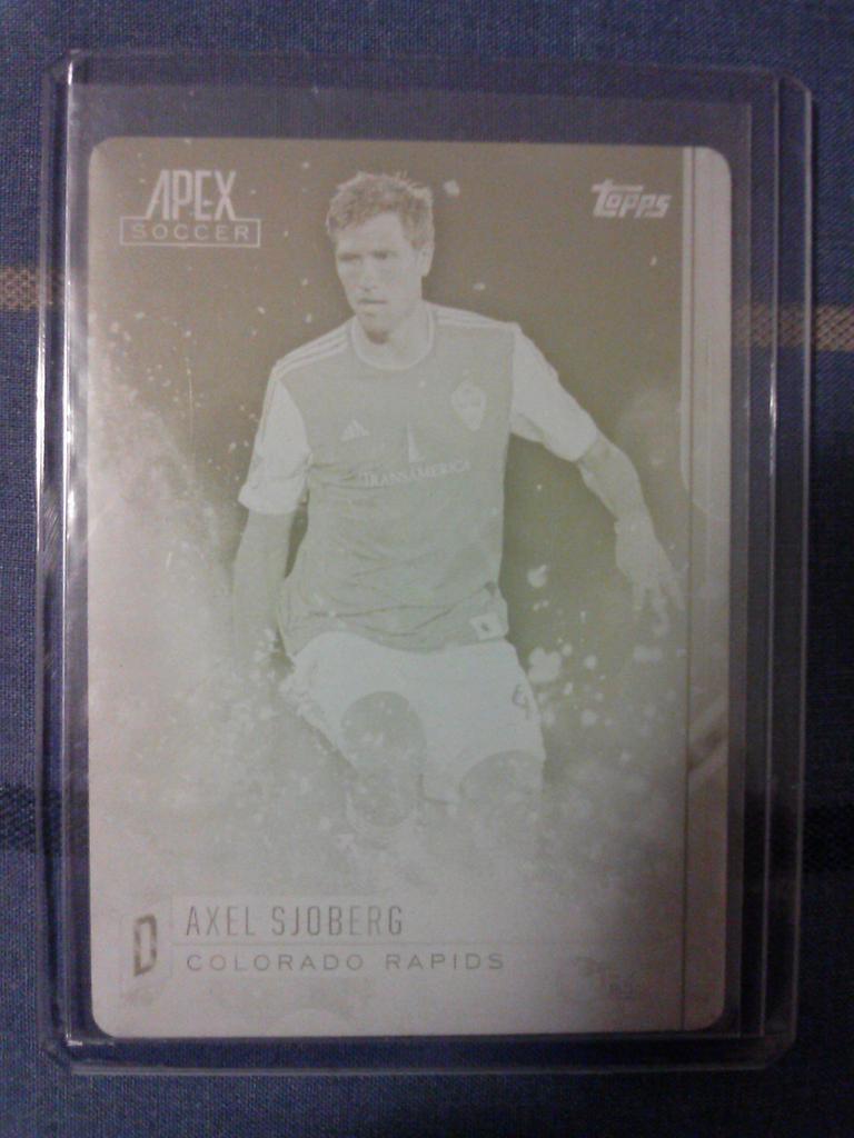 cpwaggoner's tweet photo. @SjobergAxel I know I'm a dorky collector but had to share with you. This is so cool! #AxelFan http://t.co/DSTof4dwuA