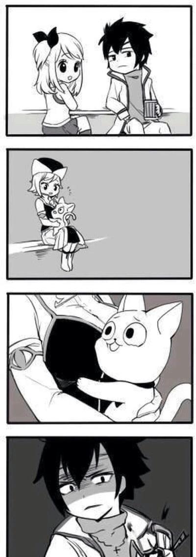 KittyRose_Bloom's tweet photo. Tables have turned 😊😊#anime #FAIRYTAIL http://t.co/MUhjKNV88q