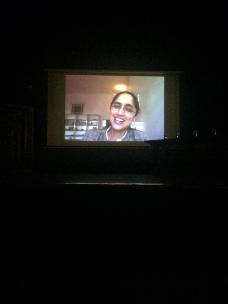 NamHameed's tweet photo. Leela Gandhi speaking at #AncestorsLahore at #LBF @LBF2016 @gujralfound http://t.co/SI2obQCy39