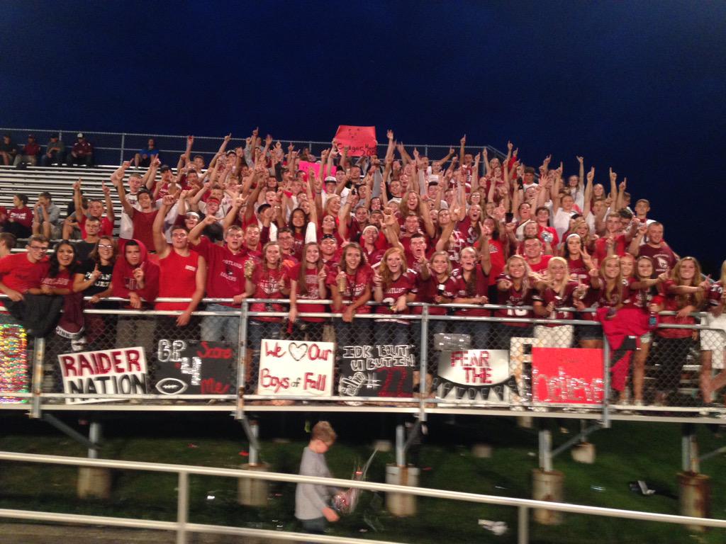 phsraidersSS's tweet photo. We looked GREAT!!! #wegohard #crushedthecougars http://t.co/BInedM4hGM