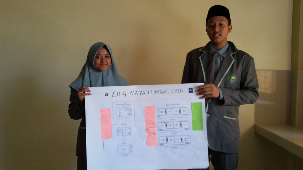 ISU 4 tentang AIR DAN LIMBAH CAIR dipetakan dan dianalisis oleh Nabila Putri dan Muhammad Rasyid #GreenSchoolFest