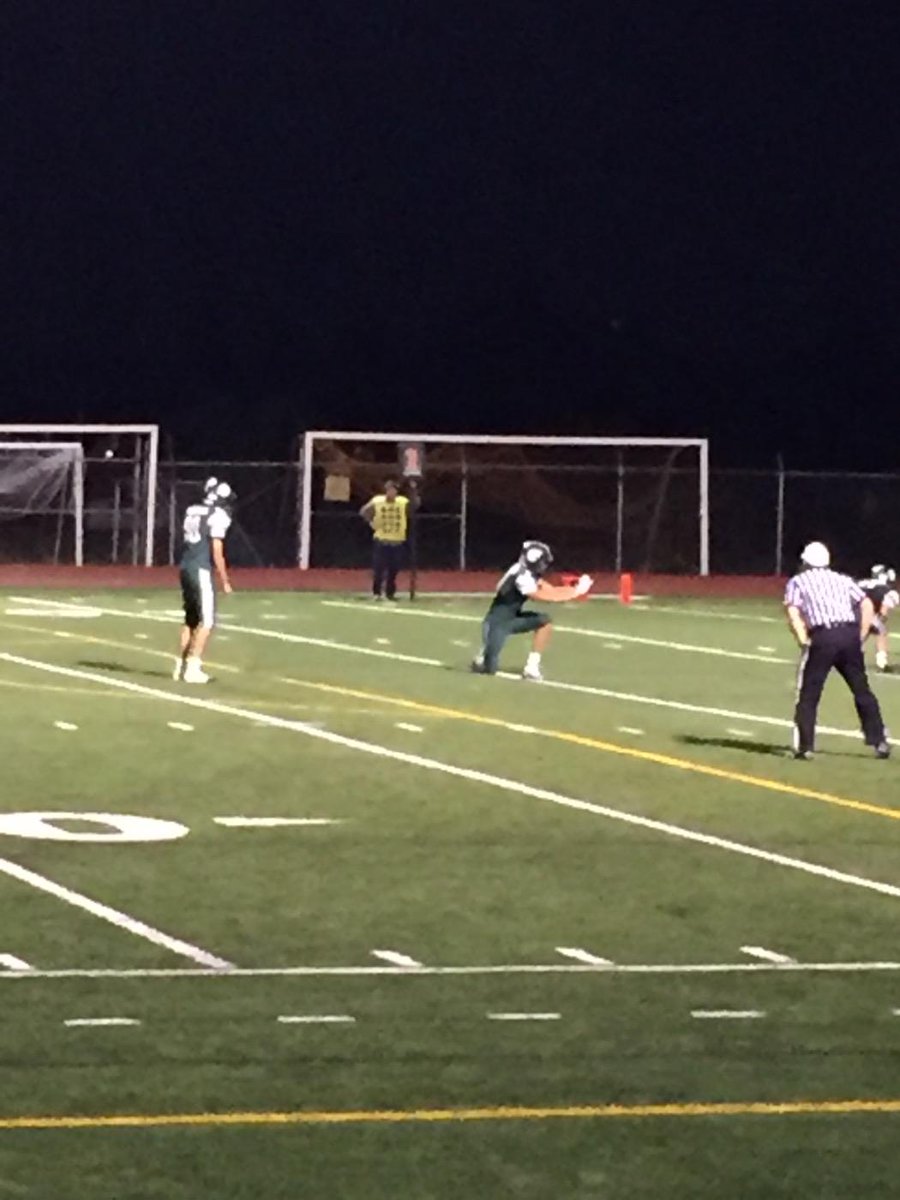 CoachLKennedy's tweet photo. 1st point of the season proud of you Gray #wilsonfb http://t.co/4DcZT0fAeL