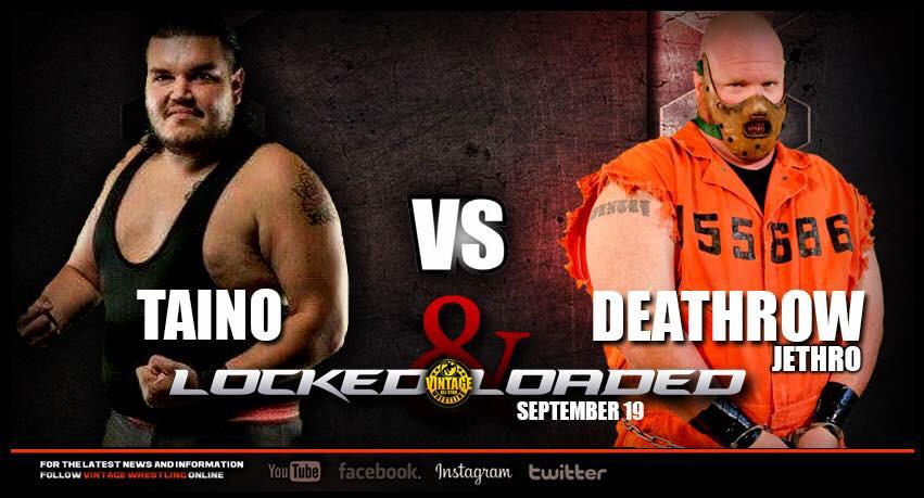 VintageFL's tweet photo. Taino vs Deathrow Jethro http://t.co/aZR3iuRlvT
