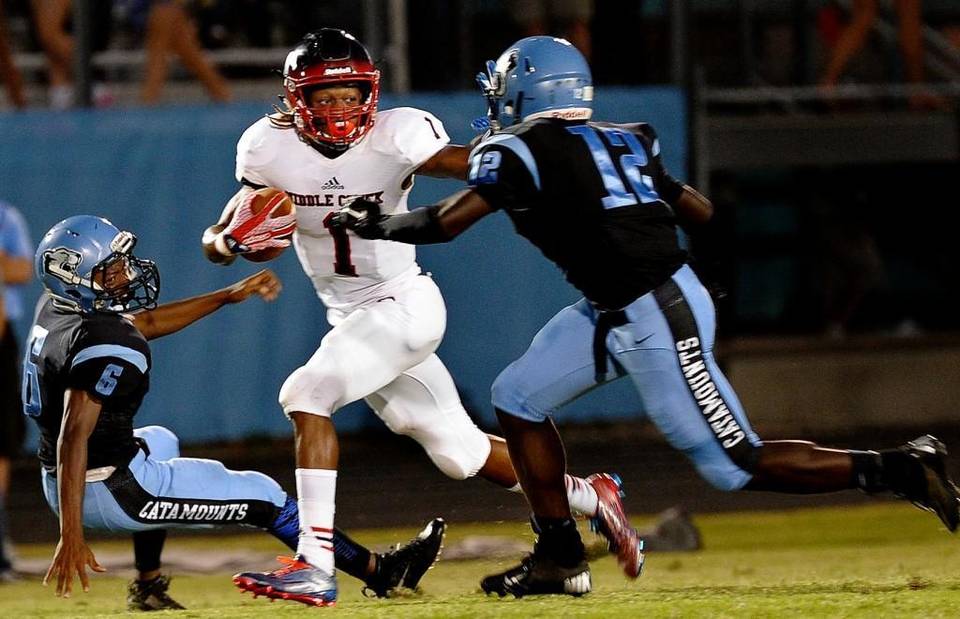 PrepsNow's tweet photo. STORY/QUOTES: Middle Creek turns on the jets to put away Panther Creek http://t.co/RqeNzAuCLz #SWAC http://t.co/ItZ7MnXFJW