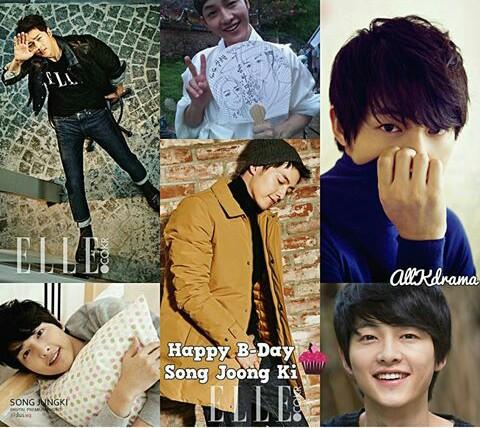 Happy bday Song joong ki oppa ! You\re my first bias ~~ fighting and saranghae !!!          