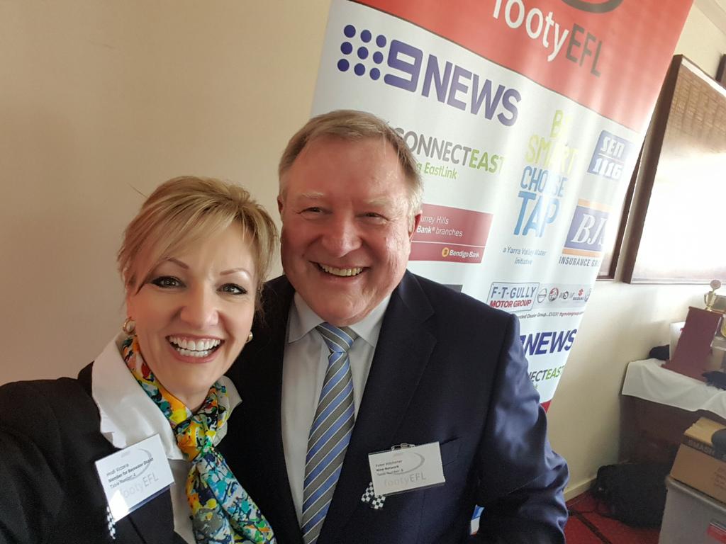 heidivic's tweet photo. The untiring dynamo of @9NewsMelb @phitchener9 . Always great to see you in #bayswaterdistrict #heidispics http://t.co/AsDqLQGug2