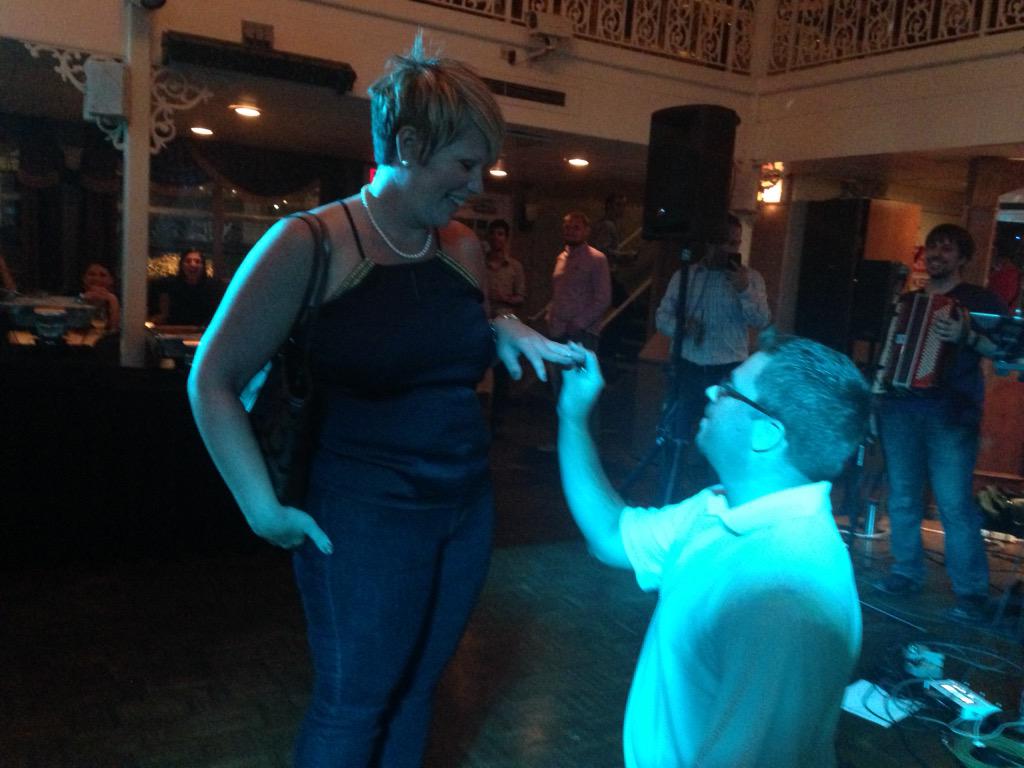MBAofWPA's tweet photo. #clcldc2015 conference is great for education, networking & ...Proposing. Congrats to MBA YC Bob Michel. She said yes http://t.co/CVQrBUGd2w