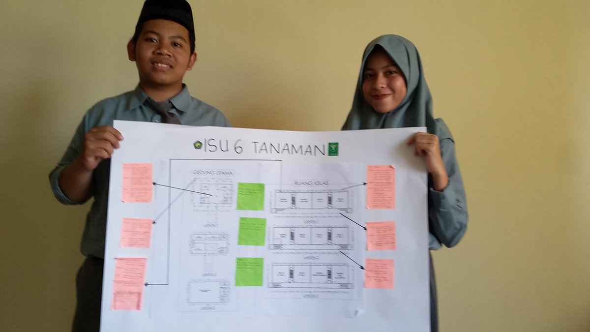 ISU 6 tentang TANAMAN dipetakan dan dianalisis oleh Fitra Azizi dan Erza Salsabila #GreenSchoolFest