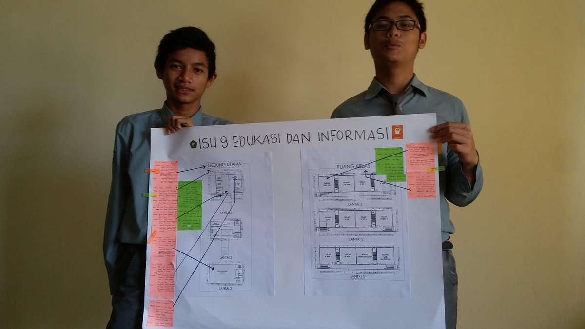 ISU 9 tentang EDUKASI, INFORMASI, INSPIRASI dipetakan oleh Ryadha Ismail dan Muhammad Fatih #GreenSchoolFest