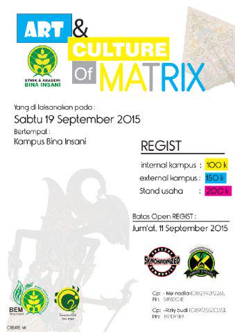 Yukk gass!! Ramaikan acara ini di Kampus Bina Insani <a href="/BinaInsaniOK/">Poc by Ryu</a> <a href="/Official_BEMBI/">BEM Bina Insani</a>  !! See u there guys