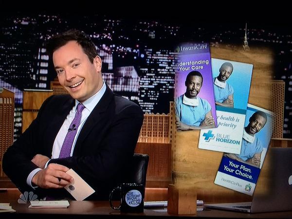 Jimmy Fallon just wished a happy birthday by joking about him!  