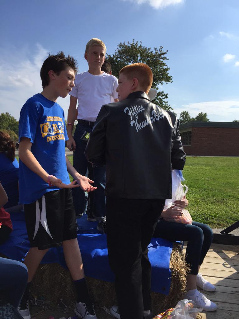 Homecoming float. #NJHS #Student Council #gcscpride