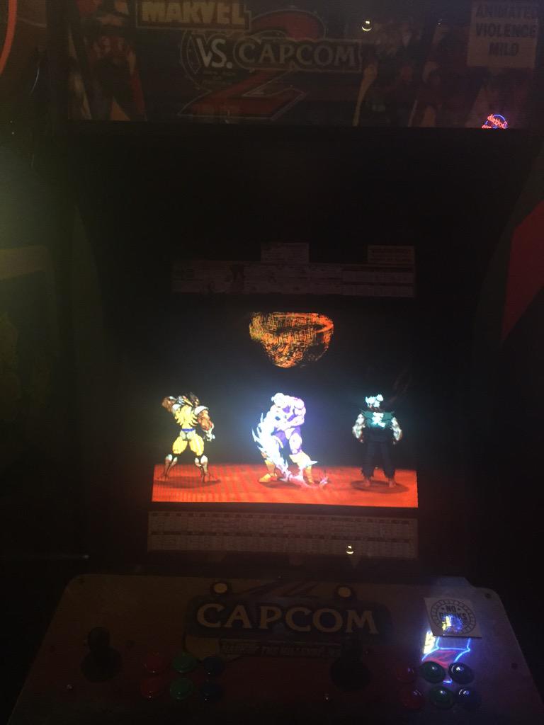 ElliotfromDiego's tweet photo. Walked into a bar and beat my favorite game with two quarters. #MarvelversusCapcom #mvc http://t.co/qsuuhn6jcG