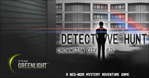pixepob's tweet photo. Just launched Detective Hunt's #steamgreenlight for this #screenshotsaturday ! #indiedev http://t.co/0LDlPxgri0 http://t.co/SlvBM69YoQ