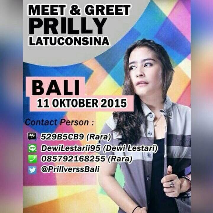prillyyla's tweet photo. Haiii PV Bali sampe ketemu sama aku tanggal 11 oktober yaaa, kita seru2an bareng pokoknya!! hub : @PrillverssBali http://t.co/g4ZYuPOALT