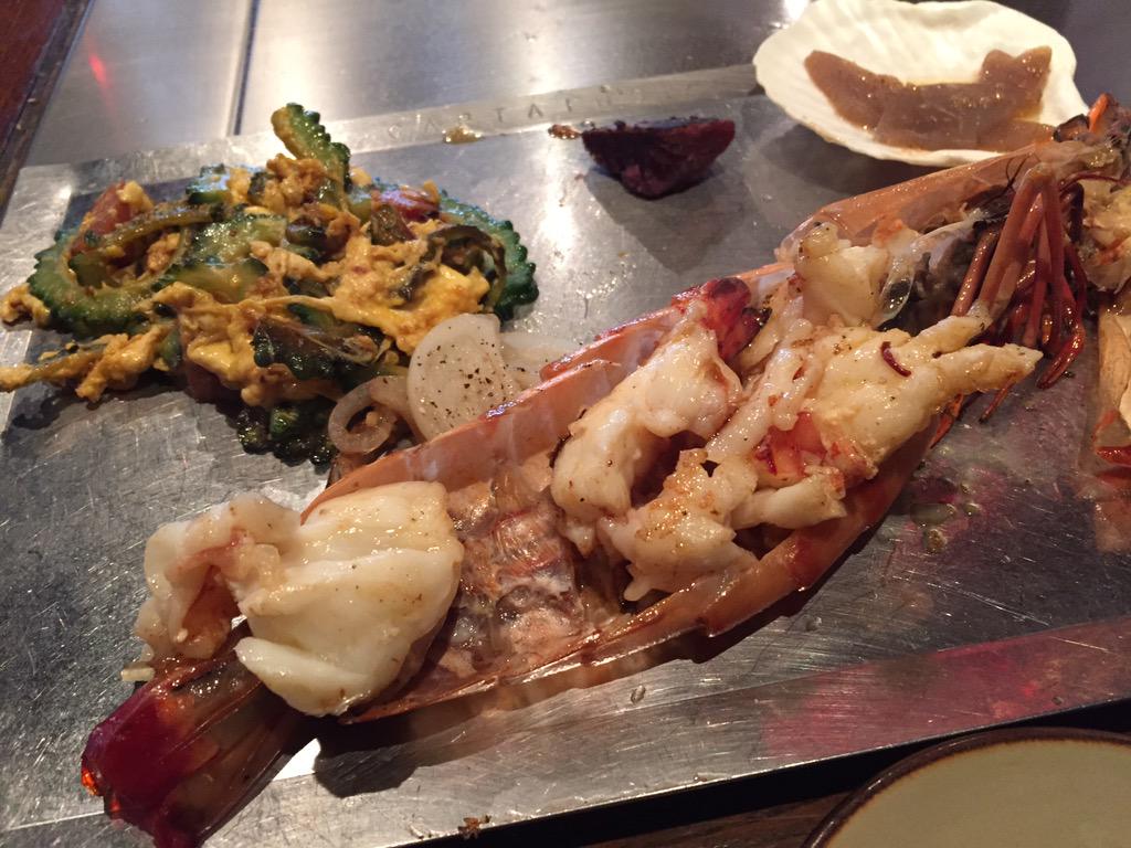 ぐるでか 今日のランチはキャプテンズインでサーロインステーキとジャンボ車海老を戴きました アメリカンビレッジにあるお店は何度か訪れましたが国際通り店は初めてです 那覇のステーキハウスではおすすめのお店です Http T Co 9vg5fl6z4a Twitter