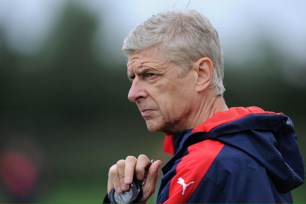 Arsenal's tweet photo. “I believe that we will be ready, focused and up for it” Arsène Wenger looks ahead to #CFCvAFC http://t.co/wb1WL93jMR http://t.co/B78QyjyJYX
