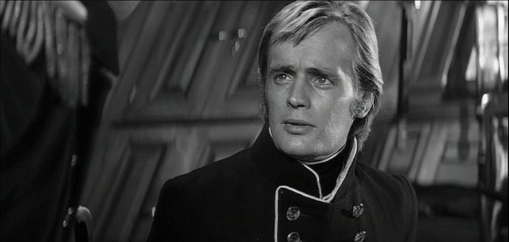 David McCallum in BILLY BUDD   1962.  Happy birthday Mr. McCallum. 