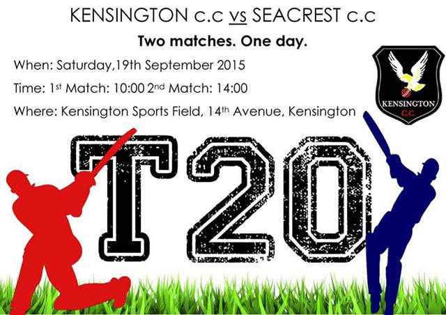 And its the start of our season, common Seacrest Cricket club