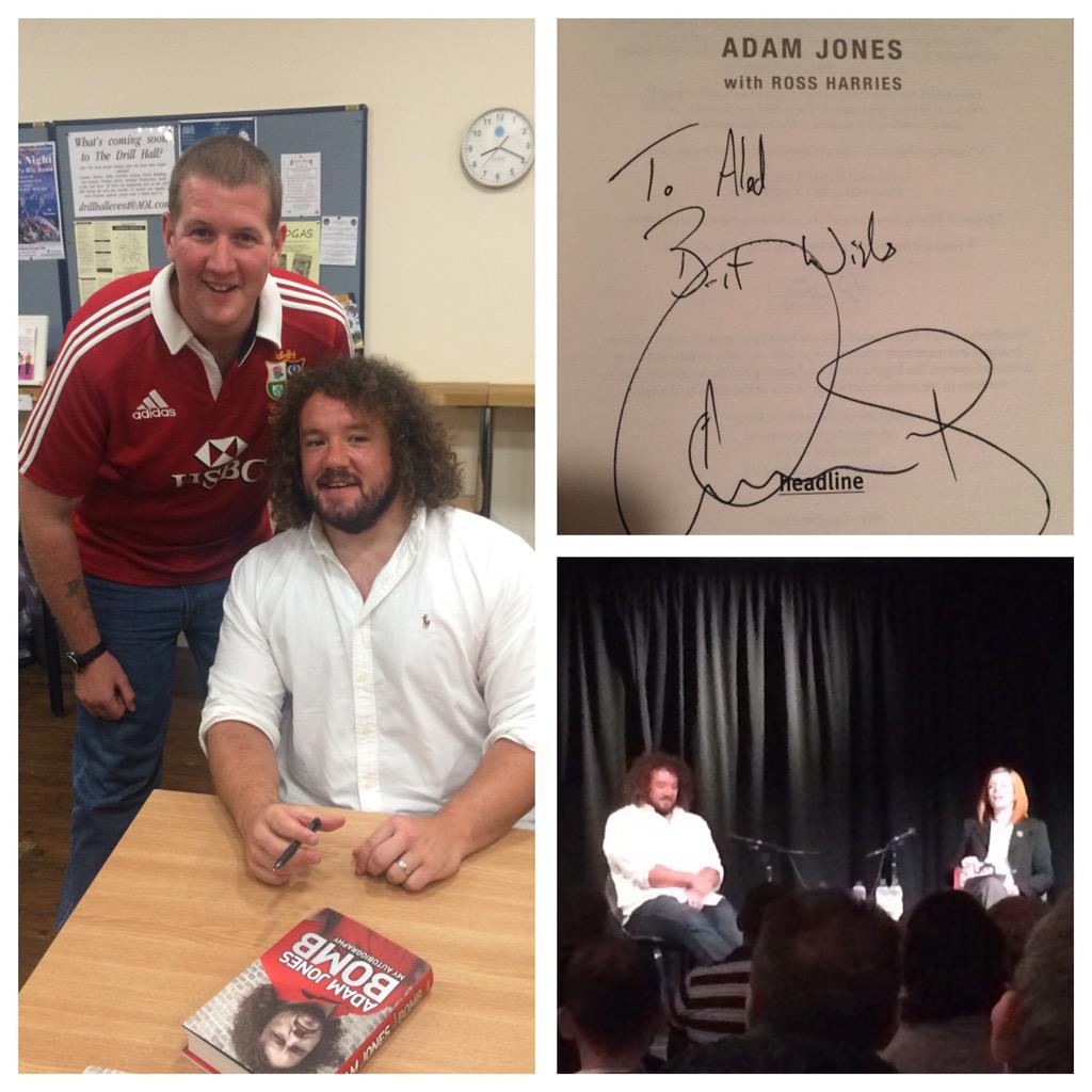 aledshearn's tweet image. What great night with a Welsh LEGEND @adamjones3