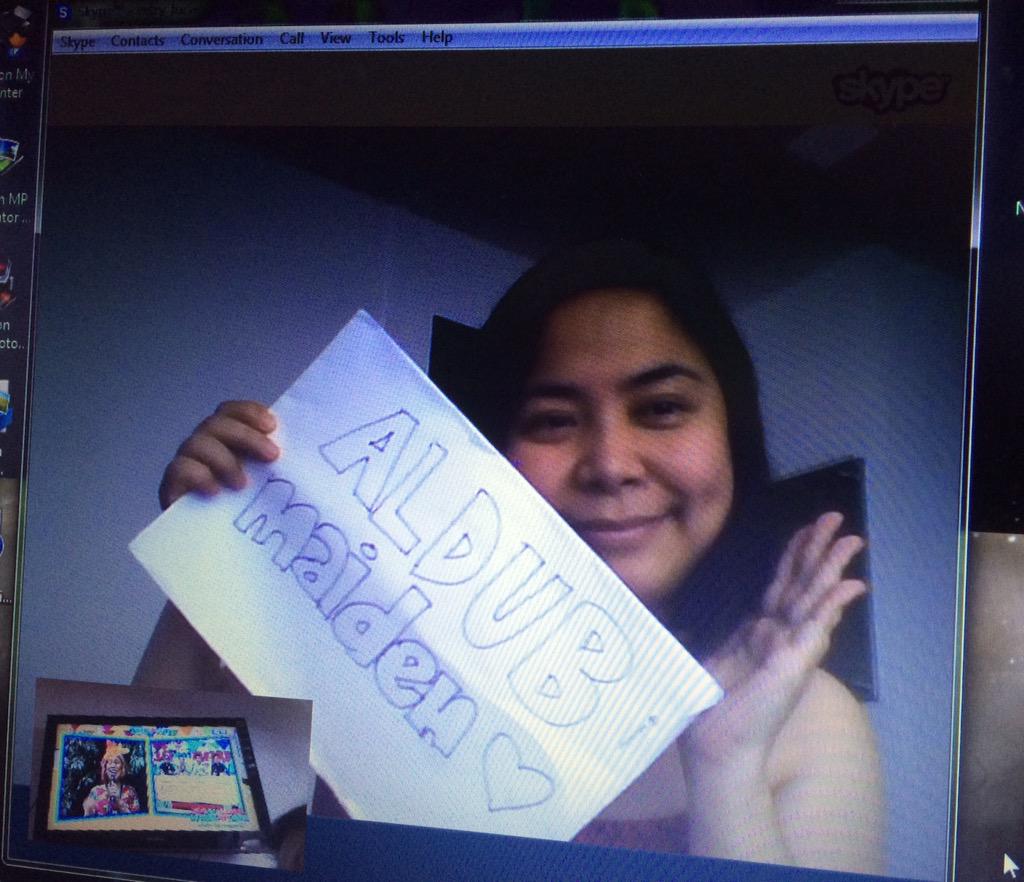 iLykTinkerbell's tweet photo. #ALDUBMostAwaitedDate #singapore #philippines #skype http://t.co/Zqdz2b0j08