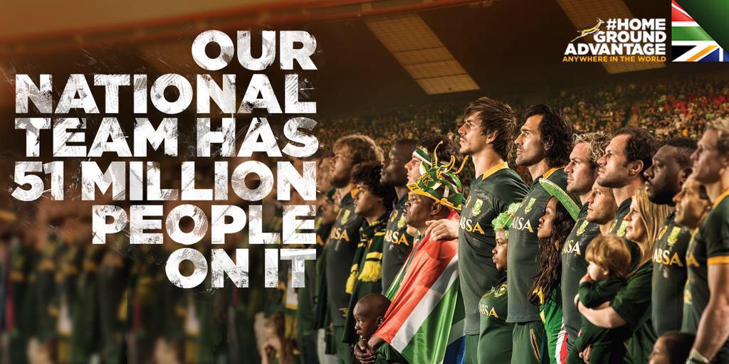 Abramjee's tweet photo. #RWC2015 Good luck @Springboks as you take on Japan. We're all in this together. RT to show your support. http://t.co/saRXOfzpQ9