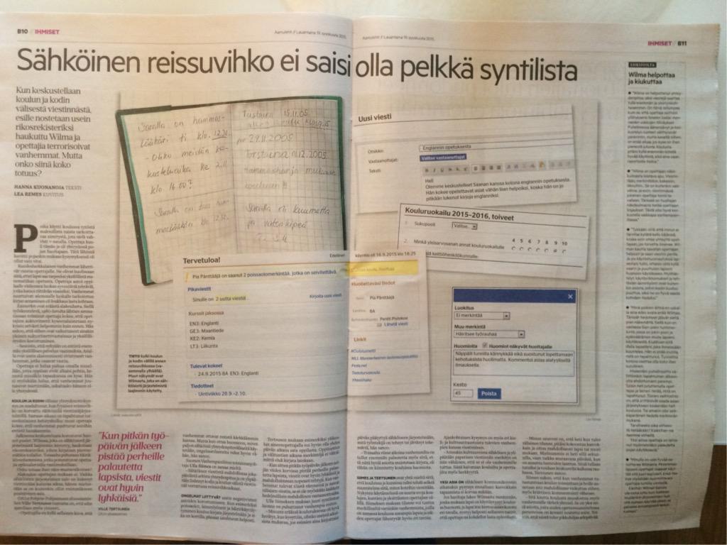 QlmaKoulu's tweet photo. SitÀhÀn tÀssÀ just korjataan @aamulehti #qlma http://t.co/DKpxYkCjAW