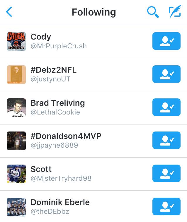 NHLHUTTrusted's tweet photo. New list additions http://t.co/WzMUKoD32Q