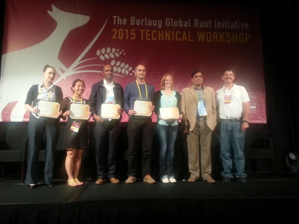 Congratulations to the poster winners at #BGRI2015