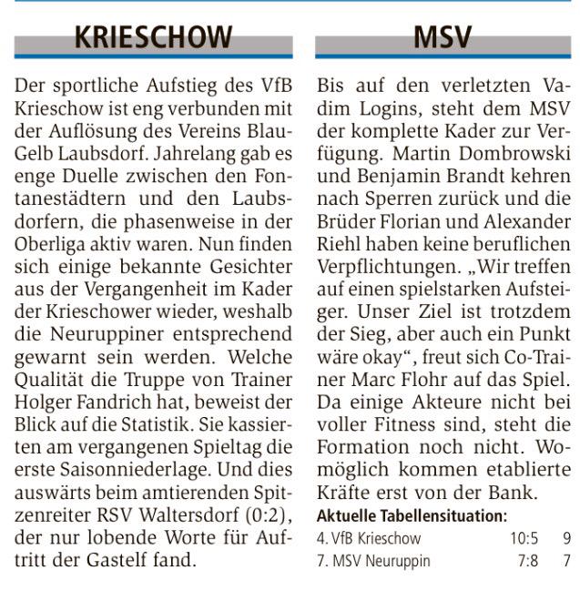 MSV NEURUPPIN (@MSVNEURUPPIN) / Posts / X