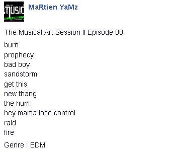 Music_Dugem's tweet photo. The Musical Art Session II Episode 08
Link Download https://t.co/gypI943iv2
#LaguDugem #Clubing #MusicDugem #Dugem http://t.co/i0TcSLsW9p