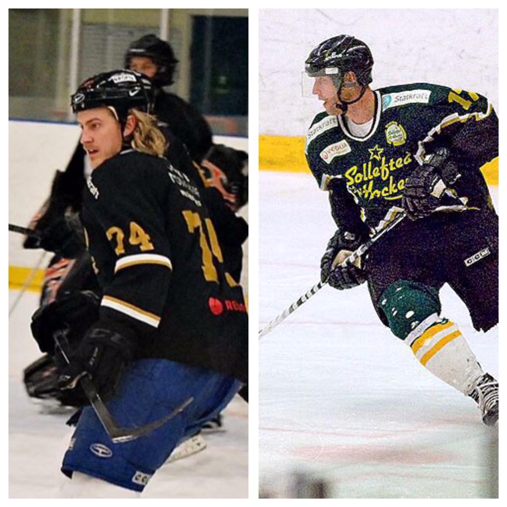 SollefteaHockey's tweet image. 100 retweets så har Henrik "skokartongen" Söderqvist lovat att göra comeback. Får vi 1000 spelar Gert Andersson..