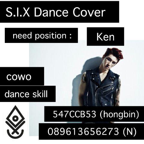<a href="/Pixxie_Official/">픽씨</a> [HELP RT] S.I.X dance cover VIXX from BG Ent Jakarta open audition position Ken