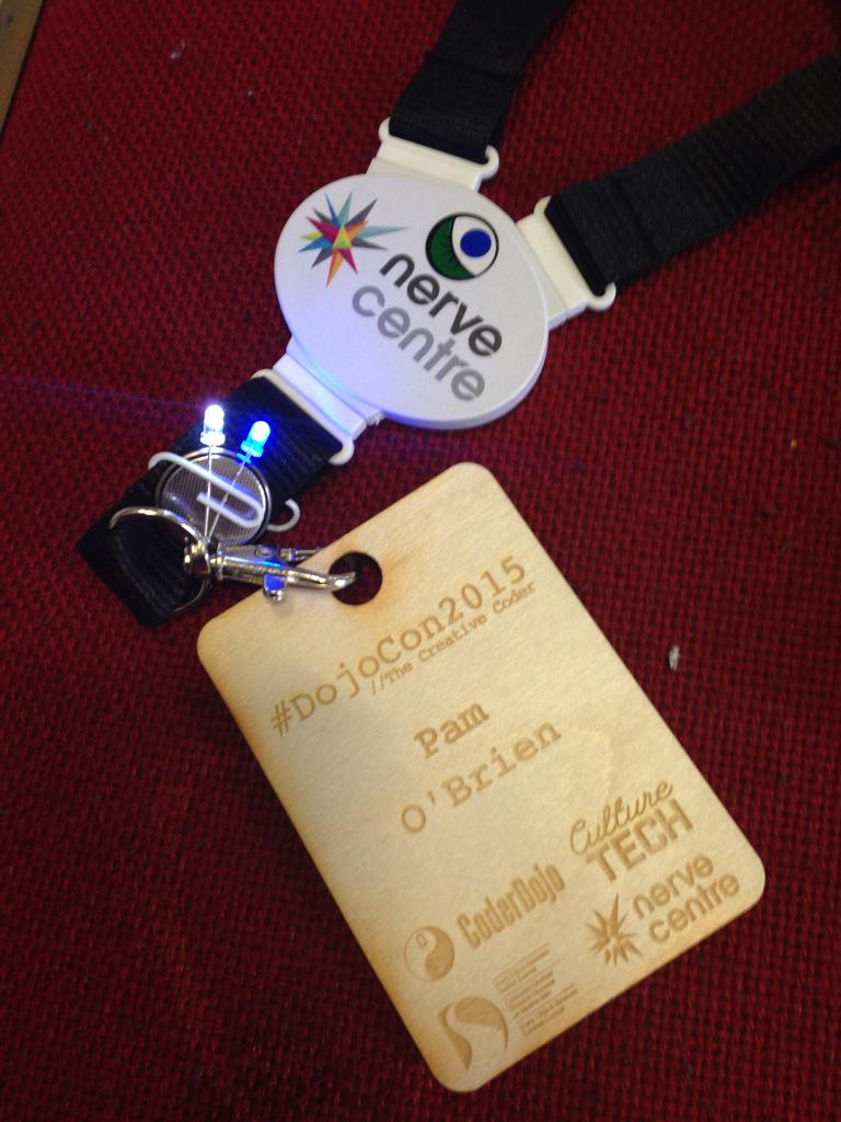 pamelaaobrien's tweet image. Glowies courtesy of @magsamond at #DojoCon2015