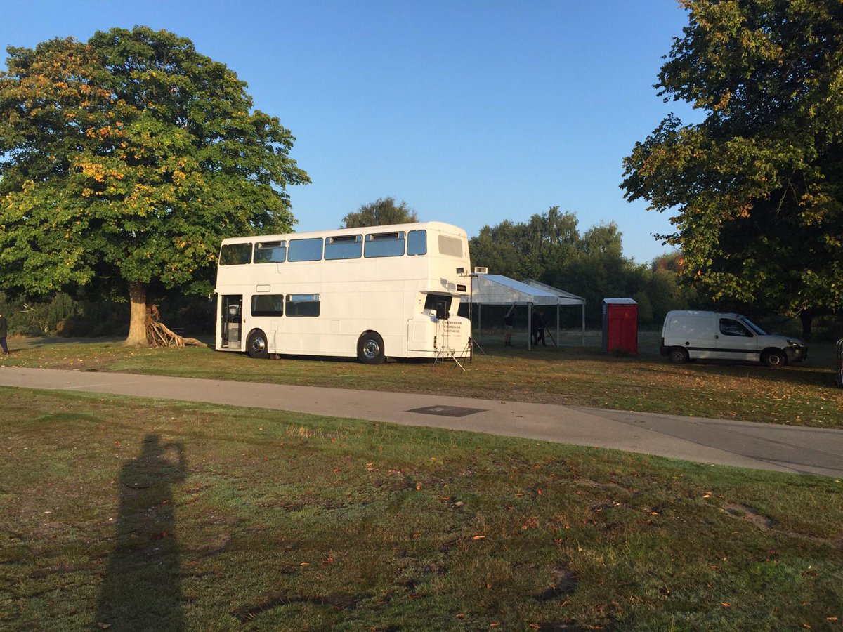 Commbus's tweet image. One of our Event Support Buses as Comms point for Midland Athletics in Sutton Park today #eventbus #pa #events
