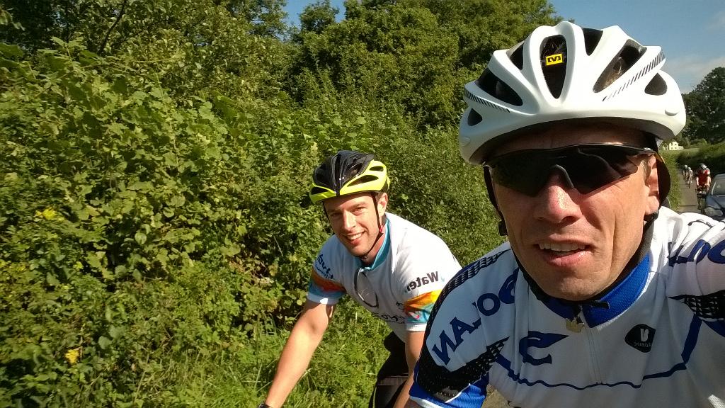 HydroWateraid's tweet photo. Selfie o'clock ! Enjoying another great route today. #OneHydro http://t.co/t2VsTT1E4B