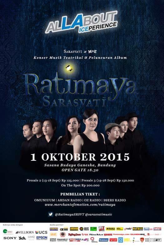Malam ini! Konser #RatimayaSarasvati <a href="/sarasvatimusic/">Sarasvatī</a> <a href="/risa_saraswati/">risa saraswati</a> sabuga. Tiket ots - IDR 200K