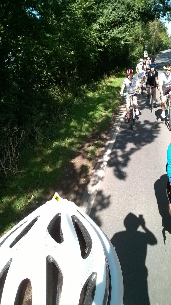 HydroWateraid's tweet photo. The chasing pack on route Eastleigh, Hampshire #OneHydro http://t.co/rS4QcBSuvq