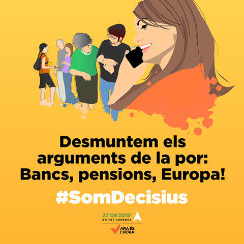 ANCstAnd's tweet photo. A 8 dies del #27S2015 avui serem a la pl. Ferran Reyes i la pl Jardins d'Elx #Meridianament #SomDecisius @assemblea http://t.co/BU8iruQFJz