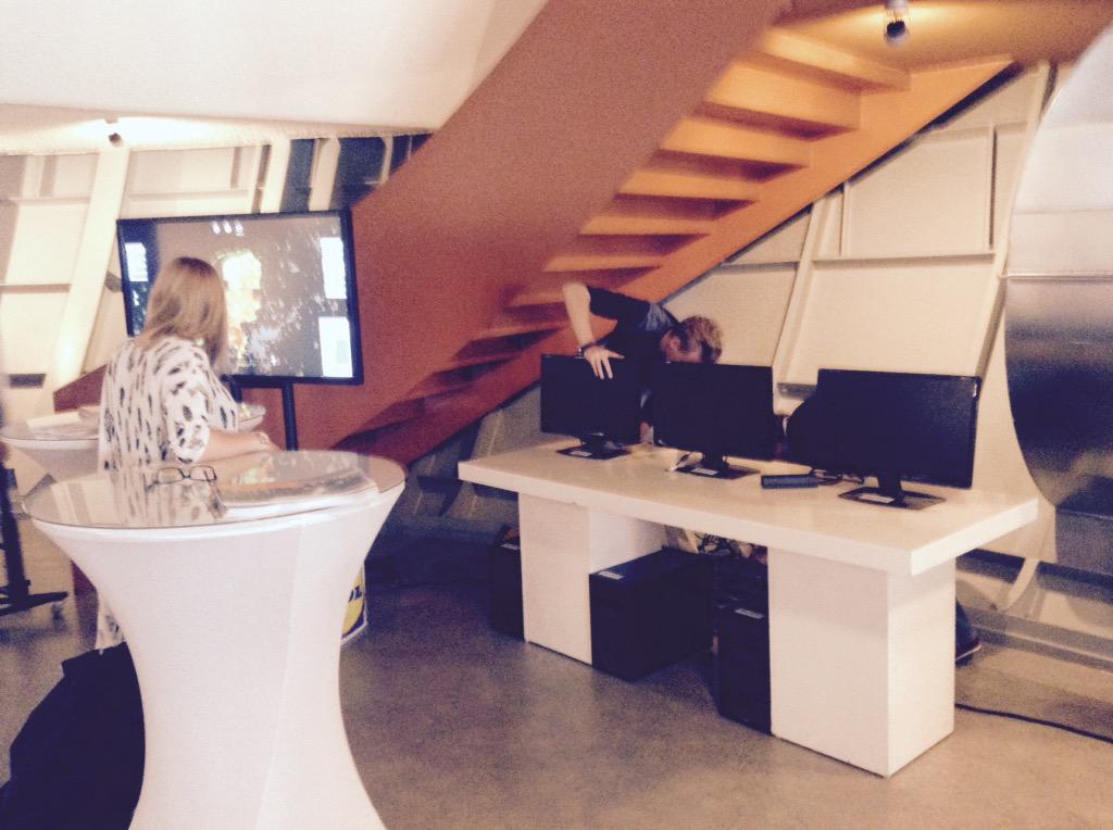 We are getting ready for the <a href="/hollandwebweek/">Holland Webweek</a> inside the Gamehal! Come have a look at what students have been doing!