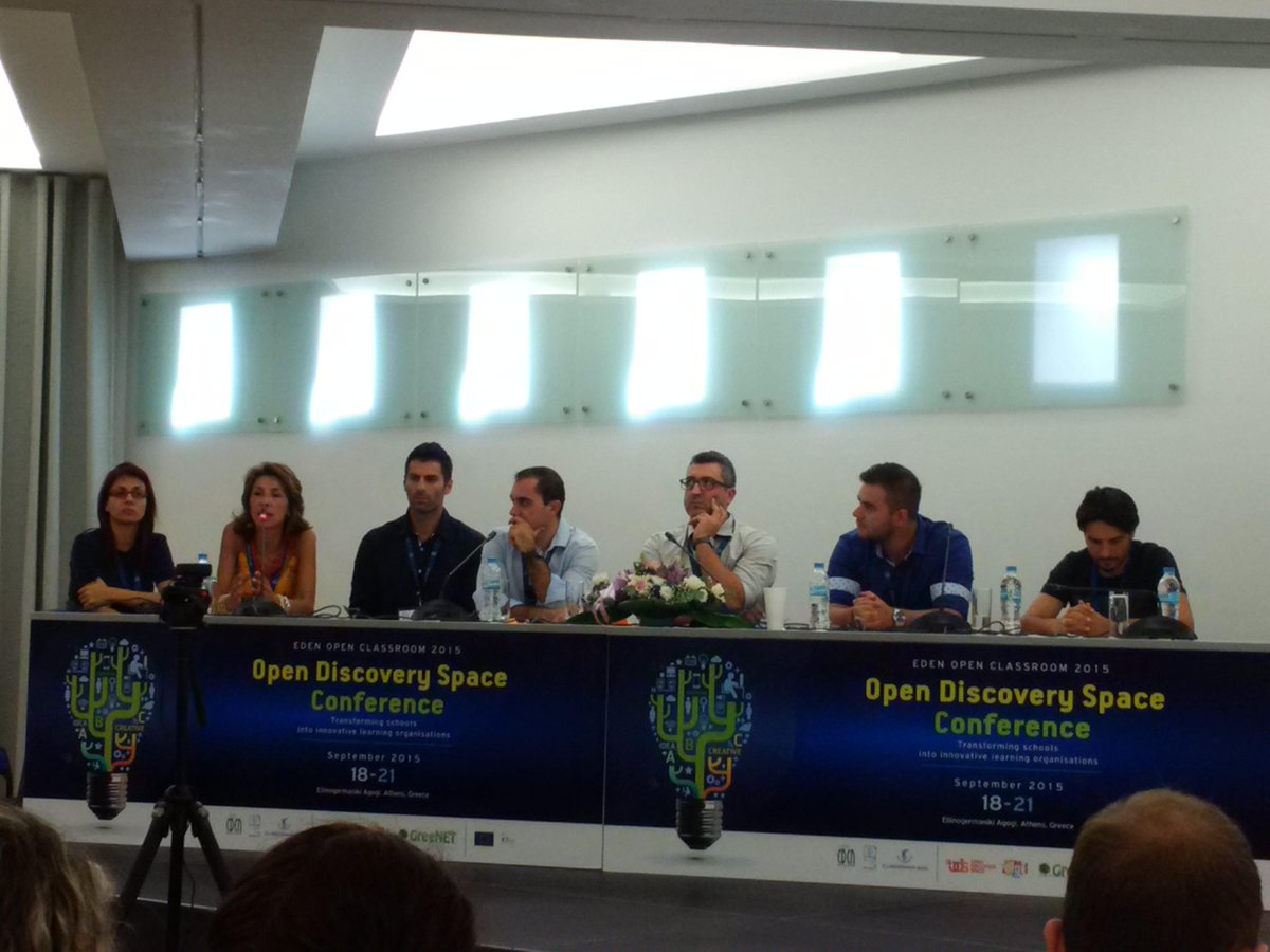 GreeNET_Project's tweet photo. These are #realleadersofchange by implementing innovative and inspiring initiatives in Greek Schools!  #occathens http://t.co/zohgmXG64G
