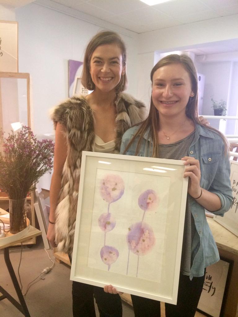 angejmoran's tweet photo. Bought the most amazing artwork today! Get down there! Thanks Emily xx @cleverhand_ at Brick and Mortar Norwood http://t.co/KRvxW4nwLL