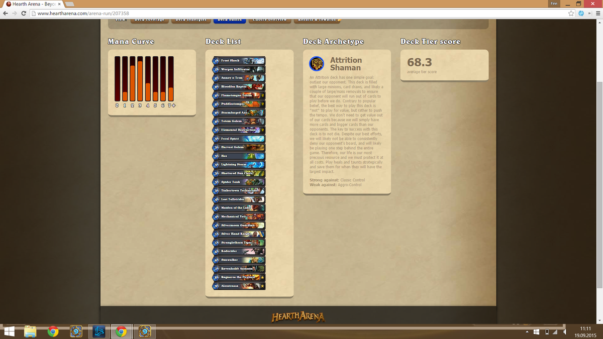 finnblog's tweet photo. Just drafted what seems to be my best Arena Deck since ever #finallylucky #norageatall @Kripparrian @TrumpSC http://t.co/4YaUocxqL9