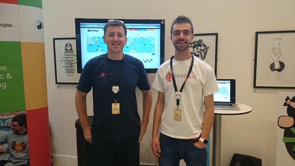 dberesford's tweet image. . @nearform at #dojocon2015 :-)