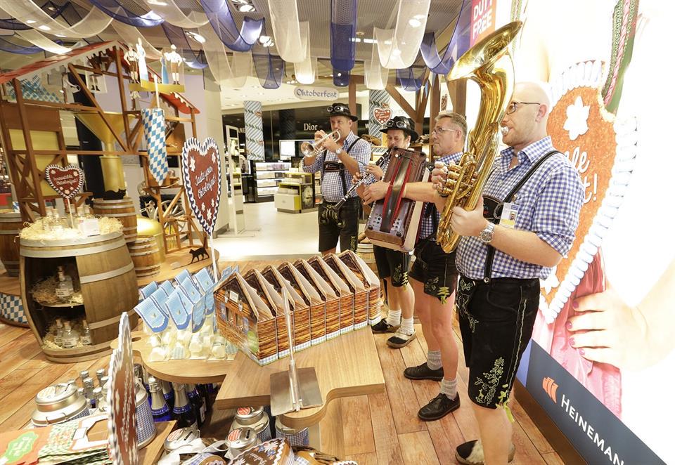 Prost! Bavarian specialties and brass band music are evoking an Oktoberfest ambiance at FRA. bit.ly/1FkyHrX