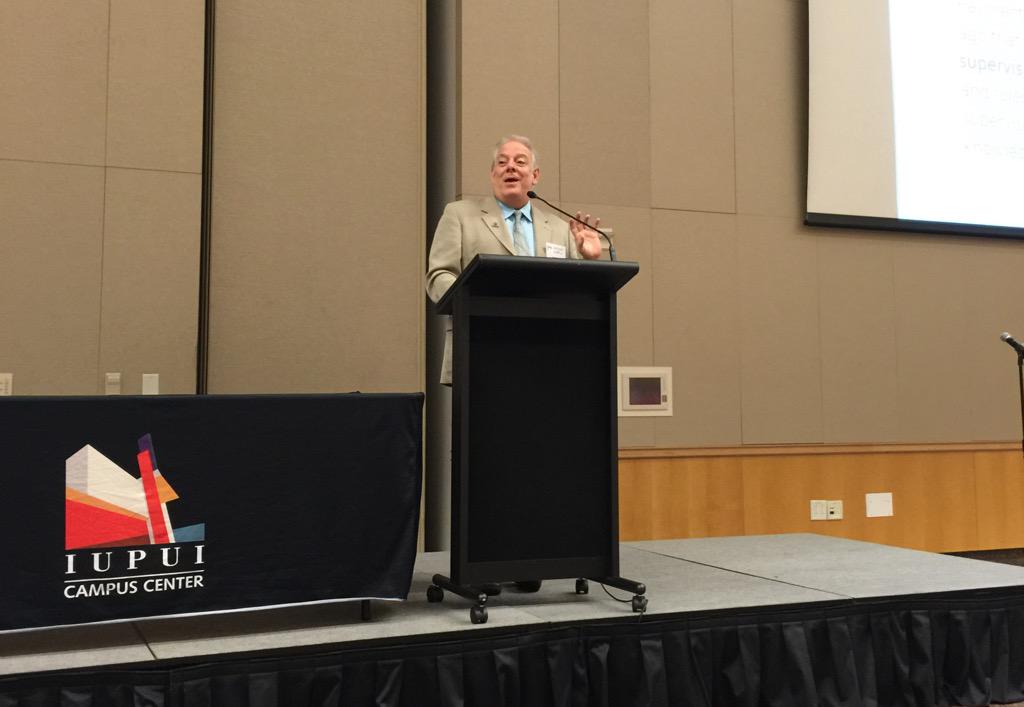 Legislative &amp; Advocacy Chair, Dr. Thom Fisher, delivering the latest updates in Indiana #IOTA15 #occupationaltherapy