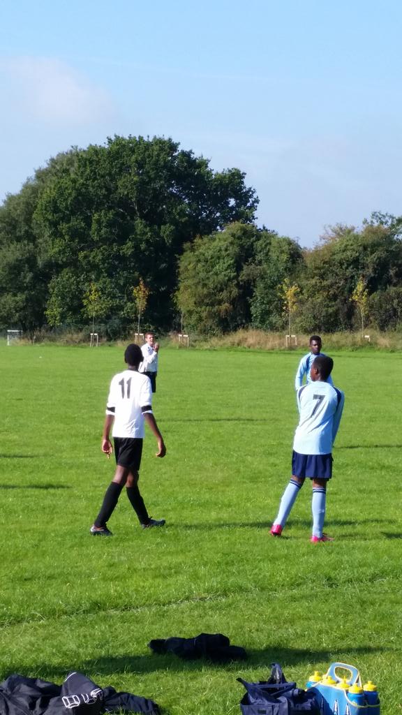 derbyschoolsfa's tweet photo. Derby Under 15's take the lead against a persistent Coventry Under 15's. http://t.co/t4V7HYsPFI