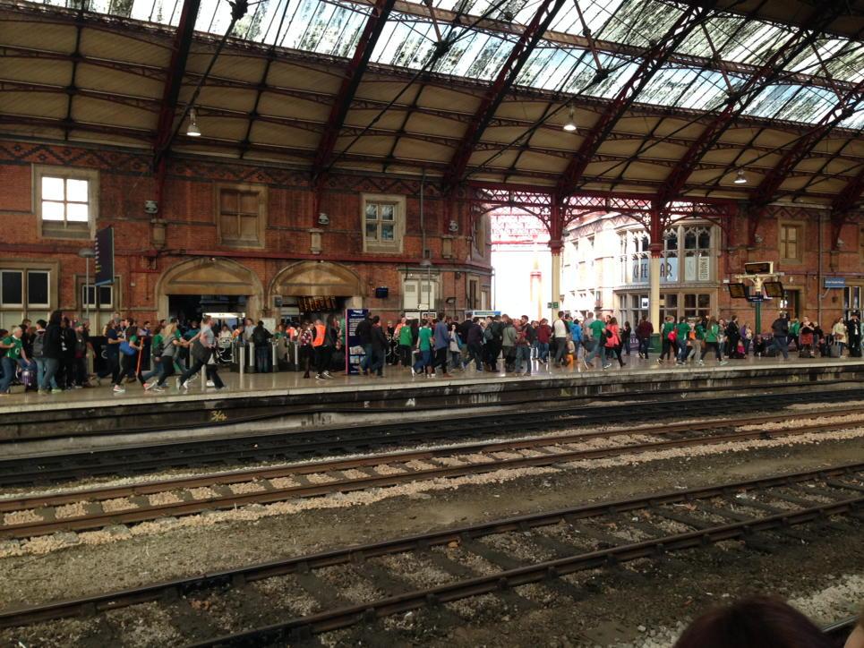 'Severe overcrowding' on train services in Bristol West Country ITV